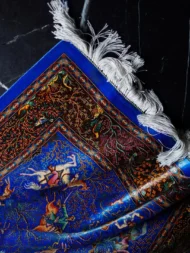 persian blue rug